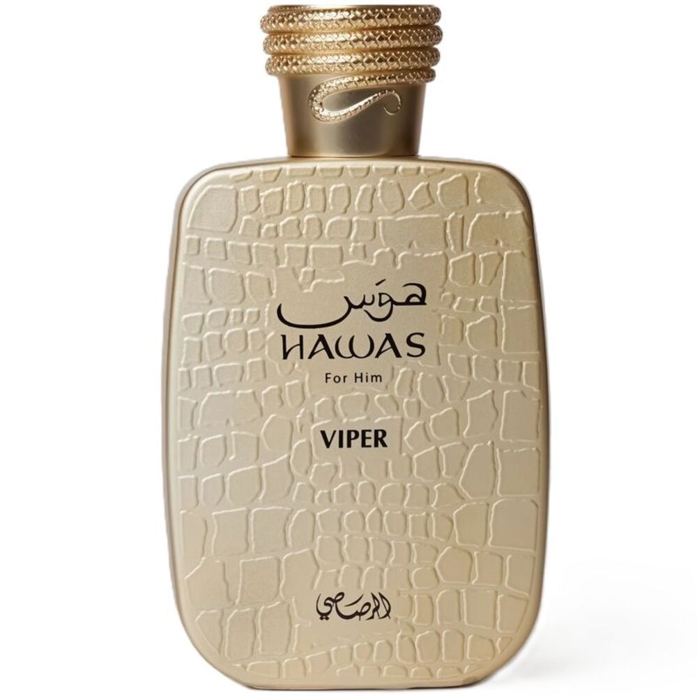 Rasasi Hawas Viper Eau de Parfum EDP Spray for Men 3.4 oz / 100 ml - New